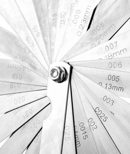 Hézagmérő készlet 26db (0.04-0.63mm) 65MN/rozsdamentes acél