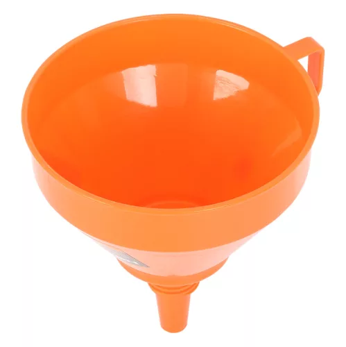 Tölcsér 160mm, 1.2L, hajlított kifolyóval, polietilén
