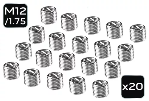 Menetjavító betét M12, 10db