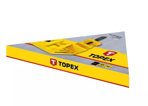 Sarokszorító 65x70mm, dupla