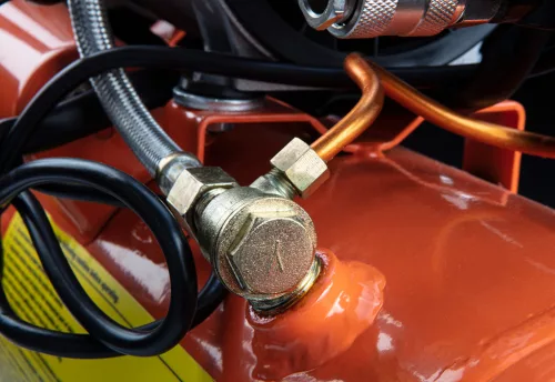 Kompresszor, 12L, extra csendes, kefementes motorral, olajmentes, 79(61)db