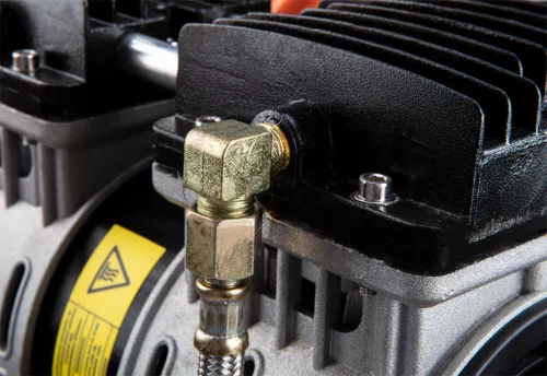 Kompresszor, 12L, extra csendes, kefementes motorral, olajmentes, 79(61)db