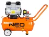 Kompresszor 50L, 8 bar, 180L/perc,  extra csendes, kefementes motorral, olajmentes, 80Db