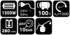 Kompresszor 100L, olajkenésű, 280L/perc, 10 bar