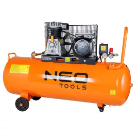   Kompresszor 150L, 10bar, 330L/perc, 2 csatlakozó, 2 nyomásmérő, olajkenésű