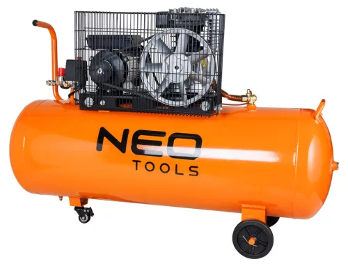 Kompresszor 150L, 10bar, 330L/perc, 2 csatlakozó, 2 nyomásmérő, olajkenésű