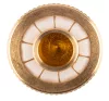 Tömlő gyorscsatlakozó 1/2", vízstoppos, réz
