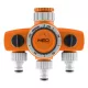 Mechanikus öntözőidőzítő óra, 3 utas, max.120perc