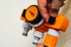 Mechanikus öntözőidőzítő óra, 3 utas, max.120perc