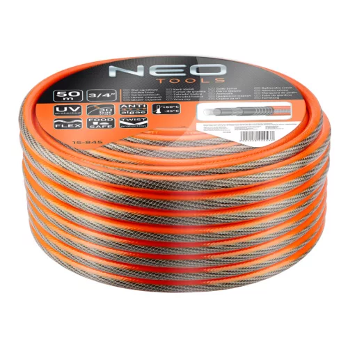 Locsolótömlő 3/4"x50m, 6 rétegű Professional
