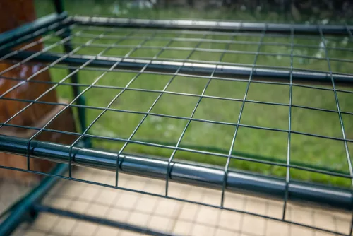 Növényház 46x24x80cm, PVC fólia, fémszerkezet