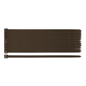   Kerti kötegelő, gyorskötöző 4.8x160mm, 50db, barna, min. rendelés: 5cs