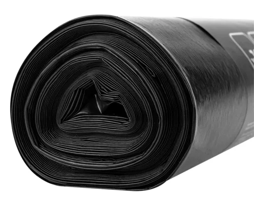 Szemeteszsák, 120L, 70x110cm, 70mic, fekete, 10db