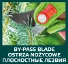 Metszőolló mellévágó, állítható pengenyílás, vágókap. 12mm, teflon bevonat