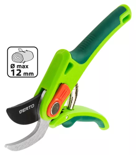 Metszőolló mellévágó, állítható pengenyílás, vágókap. 12mm, teflon bevonat
