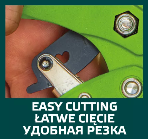 Metszőolló rávágó, max. 20mm, teflon bevonat