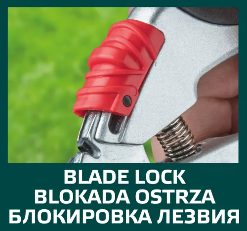 Metszőolló mellévágó, aluminium, vágókap. 18mm, teflon bevonat