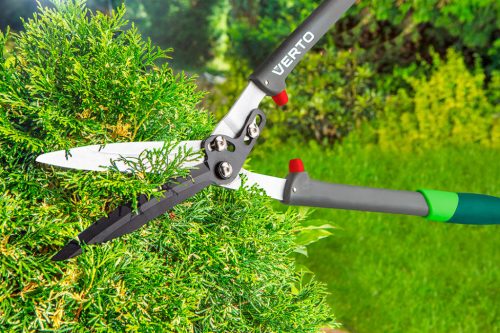 Sövényvágó olló, üvegszálas nyél