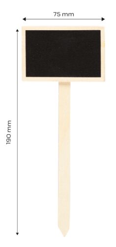 Leszúrható növényjelölő tábla, 5db, min. rendelés: 5db