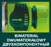 30db Tömlő gyorscsatlakozó 1/2" vízstoppos, kétkomponensű, kínálódobozban