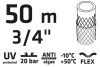 Locsolótömlő 50 m, 3/4", ECONOMIC, zöld