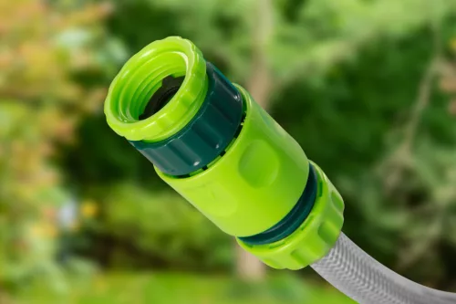 Autómata tömlődob, 20m locsolótömlő + 2m csatlakozó tömlő, 10bar, pp ház, PVC tömlő, falra szerelhető