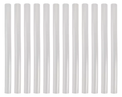 Ragasztópisztoly 11mm, 60/100W, 12 ragasztópatron, 3 ujjvédő, textil tok