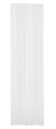 Ragasztópatron, 11x250mm, 12db, 300g, átlátszó fehér