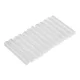 Ragasztópatron, 8x50mm, 12db, 31g, átlátszó fehér, min. rendelés: 5db