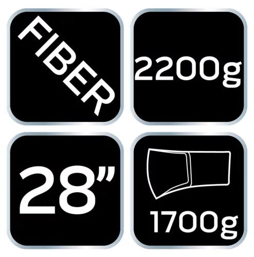 Hasítófejsze 2200g, fej 1700g, üvegszálas markolat 28"