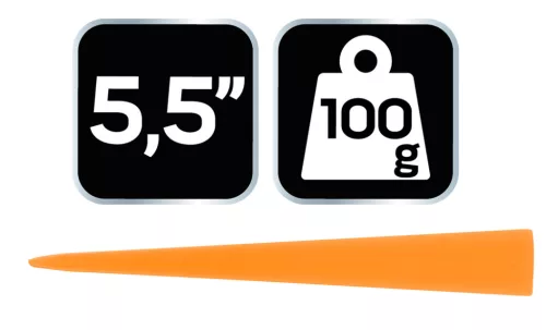 Műanyag fahasító ék 5.5"