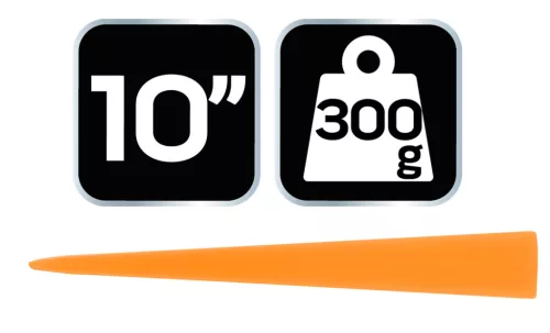Műanyag fahasító ék 10"