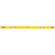 Vízmérték 150cm, 3 libella, 2 markolat, aluminium, ±0.5mm/m, min. rendelés: 3db