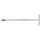 T-kulcs 13x400mm