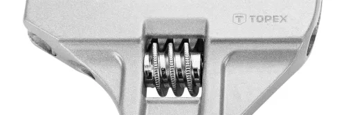 Állítható villáskulcs, csavarkulcs, 200mm, 0-70mm, aluminium 