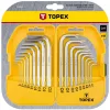 Imbusz és torxkulcs készlet 18db