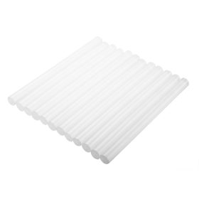   Ragasztópatron, 8x100mm, 12db, átlátszó fehér, min. rendelés: 5cs