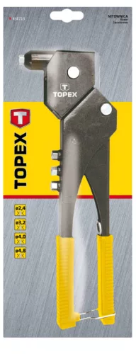Popszegecshúzó, multi fejbeállítás, 2.4, 3.2, 4, 4.8mm