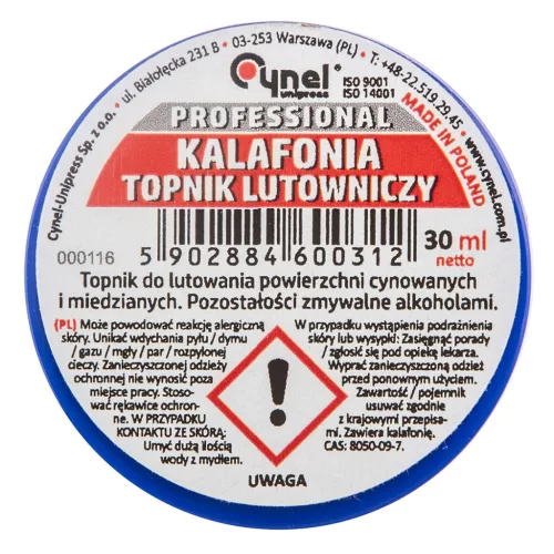Forrasztókészlet, forrasztóón és gyanta