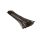Kábelkötegelő, gyorskötöző, 2.5mmx300mm, fekete, 100db, min. rendelés: 5cs
