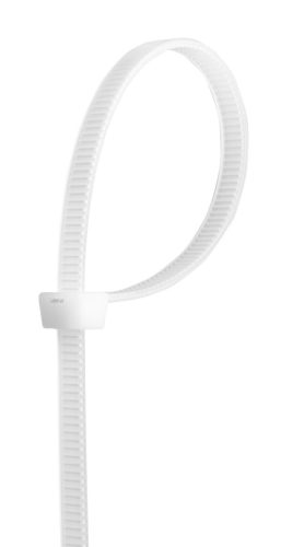 Kábelkötegelő, gyorskötöző, 2.5mmx200mm, fehér, 100db, min. rendelés: 5cs
