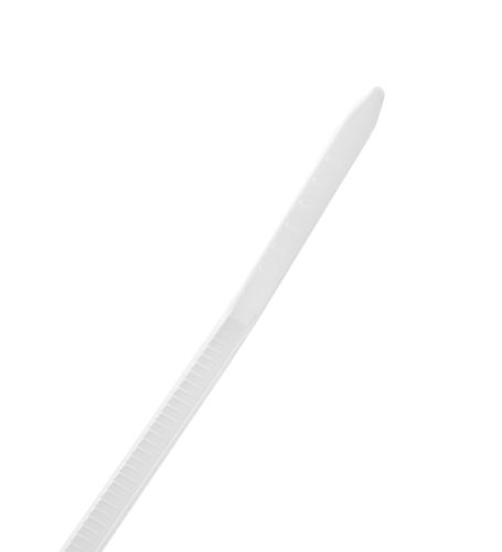 Kábelkötegelő, gyorskötöző, 2.5mmx100mm, fehér, 100db, min. rendelés: 5cs