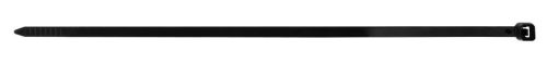 Kábelkötegelő, gyorskötöző, 4.8mmx300mm, fekete, 75db