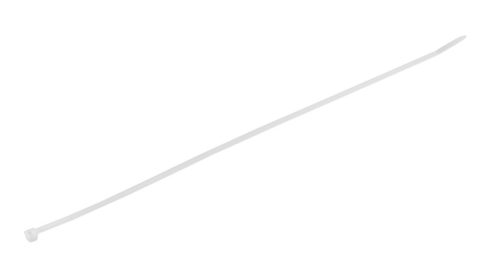 Kábelkötegelő, gyorskötöző, 4.8mmx370mm, fehér, 75db