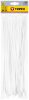 Kábelkötegelő, gyorskötöző, 4.8mmx370mm, fehér, 75db