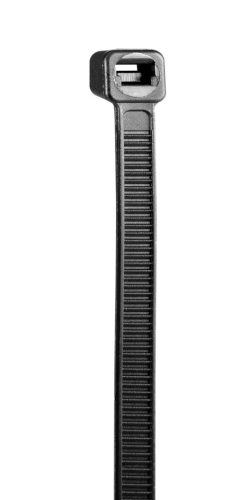 Kábelkötegelő, gyorskötöző, 7.6mmx500mm, fekete, 75db