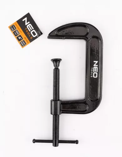 Kézi szorító, öntöttvas, 100mm, 4", 567g