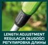 Fűszegélynyíró 350W, vágásszélesség 250mm
