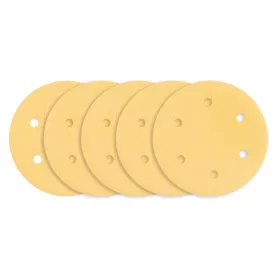   Csiszolókorong tépőzáras 225mm, K80, 6 lyukas, 59G264, 59G265 csiszológéphez, 5db