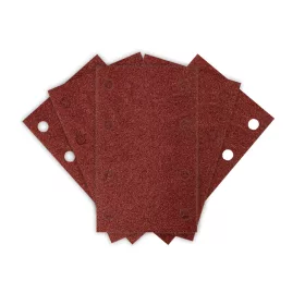   Csiszolópapír tépőzáras 80x130mm, P80, 8 lyukas, 04-623-hoz, 5db